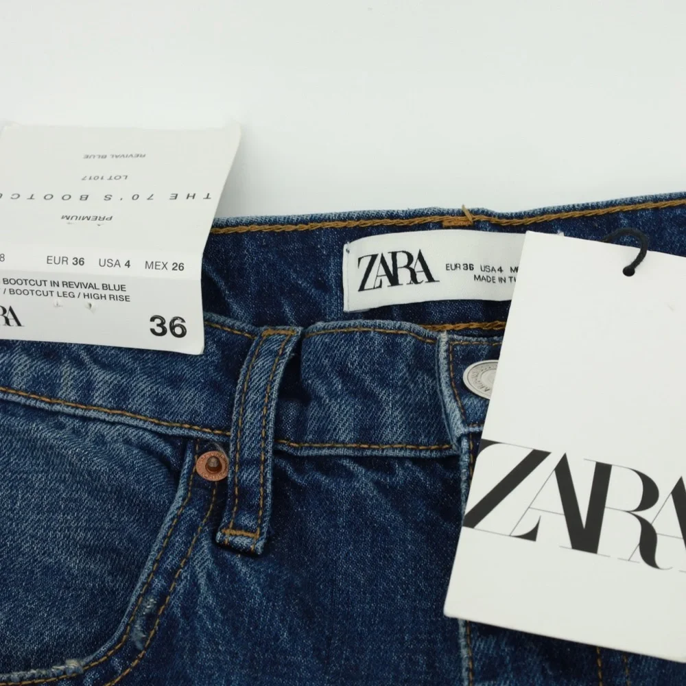 ZARA 70’s Bootcut Jeans in Revival Blue‎